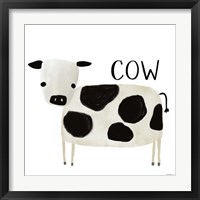 Framed 'Cow' border=