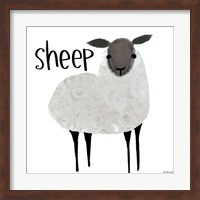 Framed 'Sheep' border=