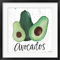 Framed Avocados