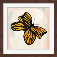 Framed 'Butterfly II' border=