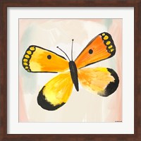 Framed 'Butterfly IV' border=