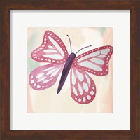 Framed 'Butterfly V' border=