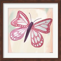 Framed 'Butterfly V' border=