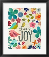 Framed Choose Joy