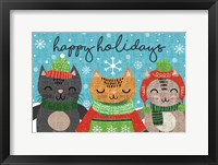 Framed Happy Holidays