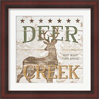 Framed 'Deer Creek' border=