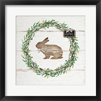 Spring Wreath III Framed Print