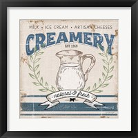 Framed 'Creamery' border=