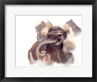 Framed Elephant III