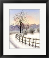 Framed Winter Scene