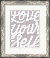 Framed 'Positivity VIII' border=