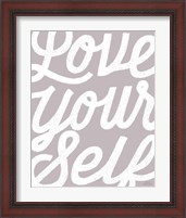 Framed 'Positivity VIII' border=