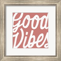 Framed 'Positivity I' border=