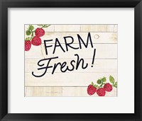 Framed Life on the Farm Sign I v2