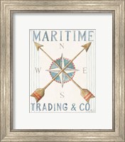 Framed 'Floursack Nautical VI' border=