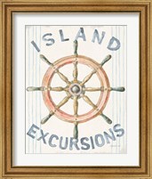 Framed 'Floursack Nautical IV' border=