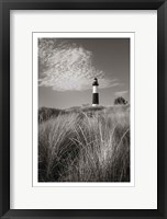 Framed Big Sable Point Lighthouse I BW