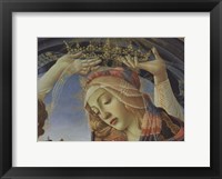 Framed Madonna of the Magnificat (detail)
