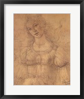 Framed Drawing of a Woman