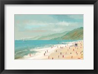 Framed Santa Monica Beach