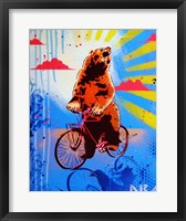 Framed Bear Back Rider