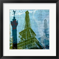 Framed Paris (French Blue)