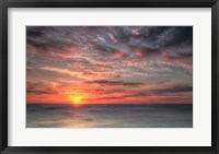 Framed Atlantic Sunrise No. 9