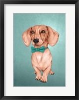 Framed Wiener Dog