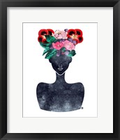 Framed Flower Crown Silhouette II
