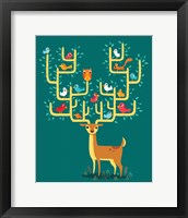 Framed Antler City