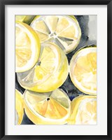 Framed Lemon Slices I