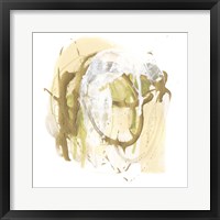 Moss Gold I Framed Print