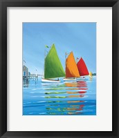 Framed Cape Cod Sail