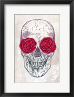 Framed Skull & Roses