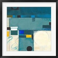 Calypso Blue III Framed Print