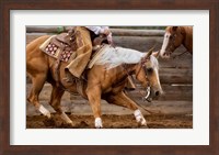 Framed Cutting Horses