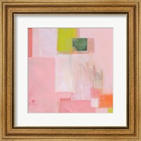 Framed Pink Squares