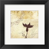 Framed 'Golden Henna Breeze 2' border=