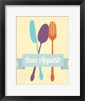 Framed Bon Appetit