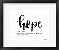 Framed Hope