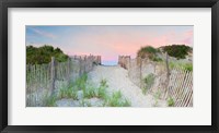 Framed Crescent Beach Path