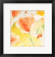 Framed Windblown Poppies #3