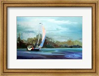 Framed Sailboat