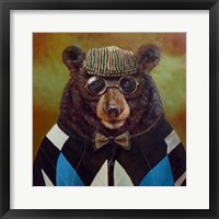 Framed Papa Bear