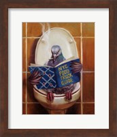 Framed Stool Pigeon