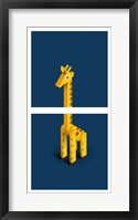 Framed Giraffe