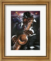 Framed Jazzman Moe