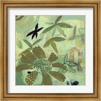 Framed 'Floral Fantasies 2' border=