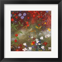 Framed 'Gardens in the Mist III' border=