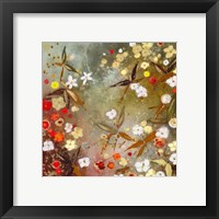 Framed 'Gardens in the Mist XIII' border=